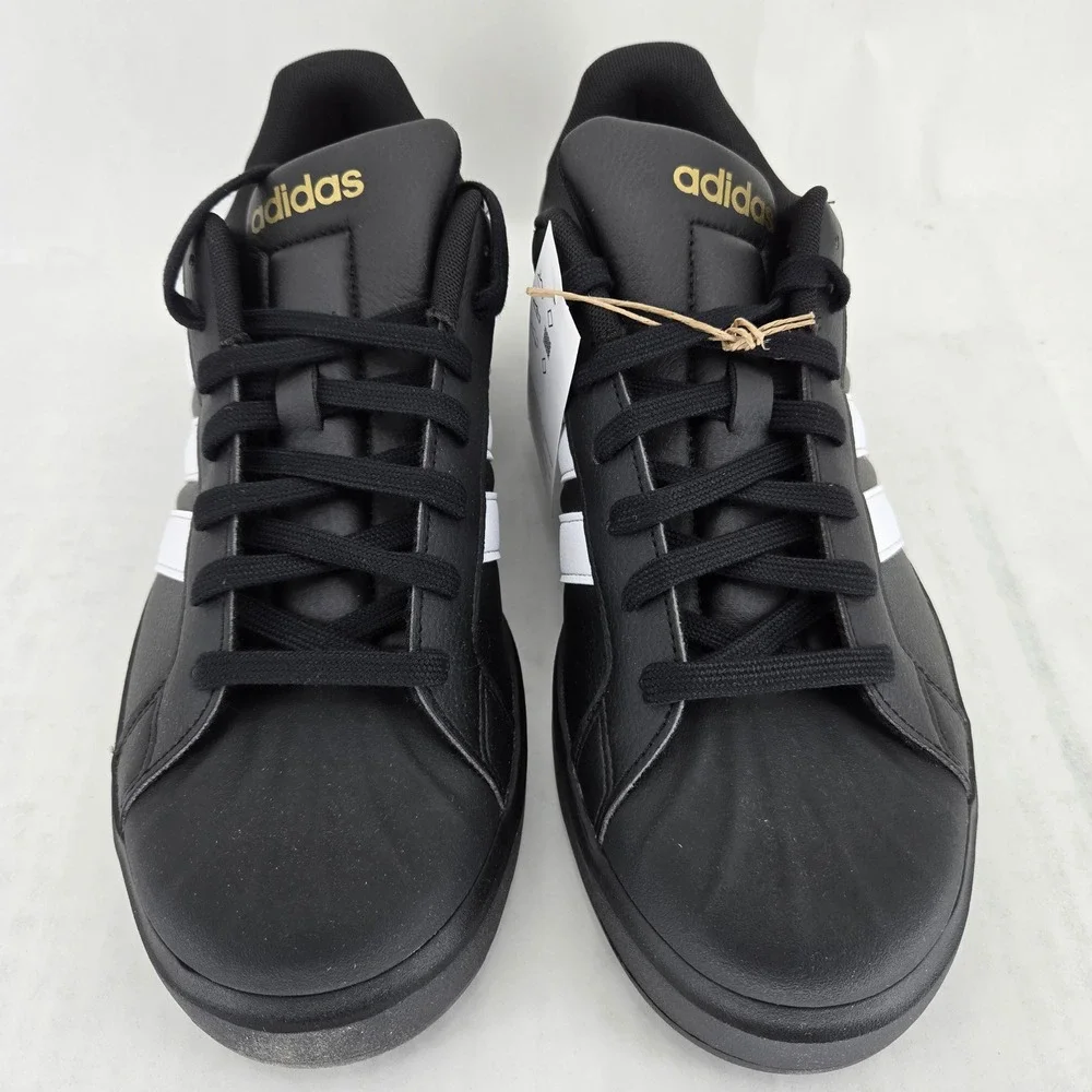 Adidas Streettalk Mens Sneakers Core Black White JP8276 Size 10 Low Top Shoes